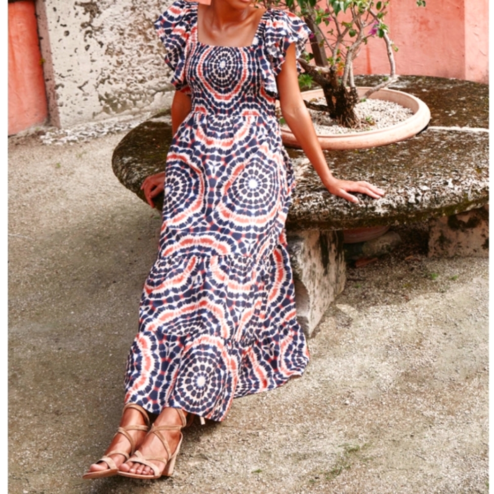 NWOT Marie Oliver Crystelle Dress XS S M Mandala